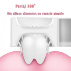 🦷 Periuță Copii U-Shape 360° – Silicon Premium - pachet 2 bucati