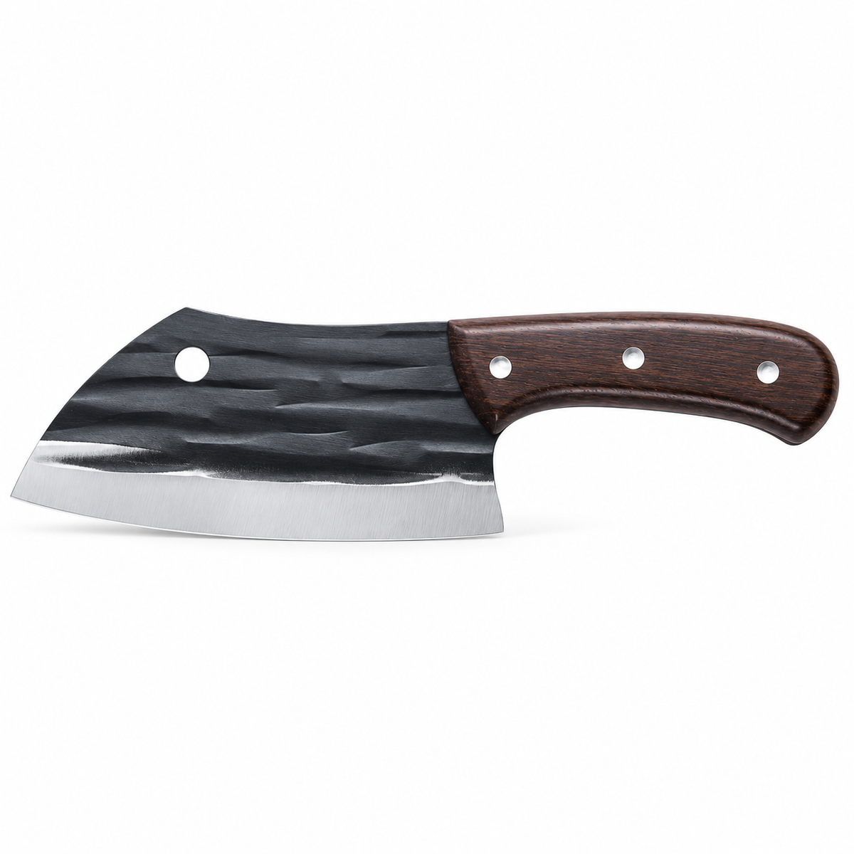 Set Cuțite și Satâr TrioChef, Lame din Inox, pentru Feliere, Tocat și Porționare, 3 Piese