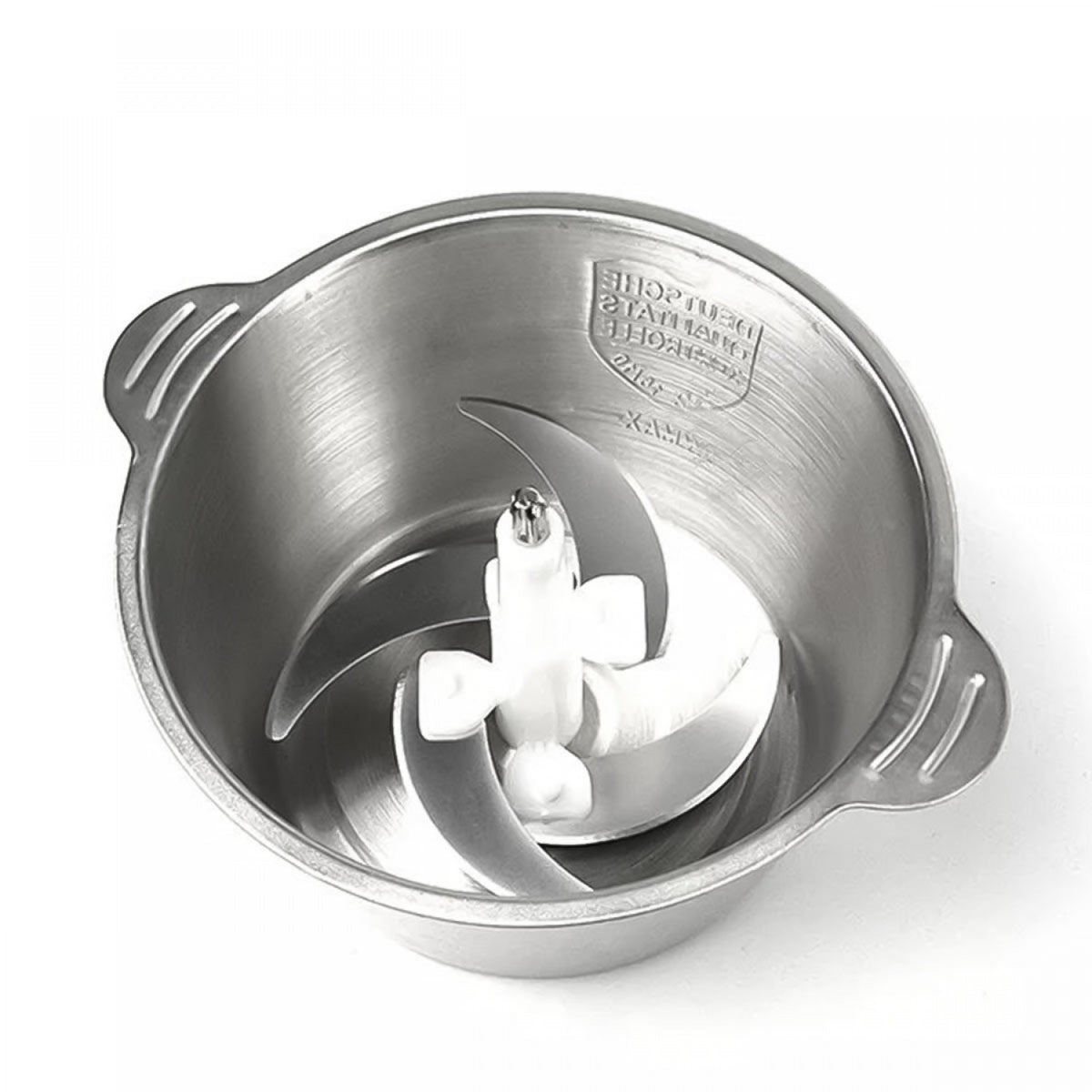 Tocător electric multifuncțional, 700 W, bol din inox 2 L, 4 lame și 2 viteze, negru