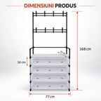 Pantofar Urban Loft, depozitare compactă, diverse modele