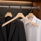 Set de Umerașe Wardrobe Select, din Metal Siliconat sau Lemn, pentru Haine, Fuste și Pantaloni – 6 Variante