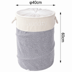 Sac de rufe Naimeed cu plasă de închidere – ordine și transport ușor, 40 × 60 cm, gri sau roz