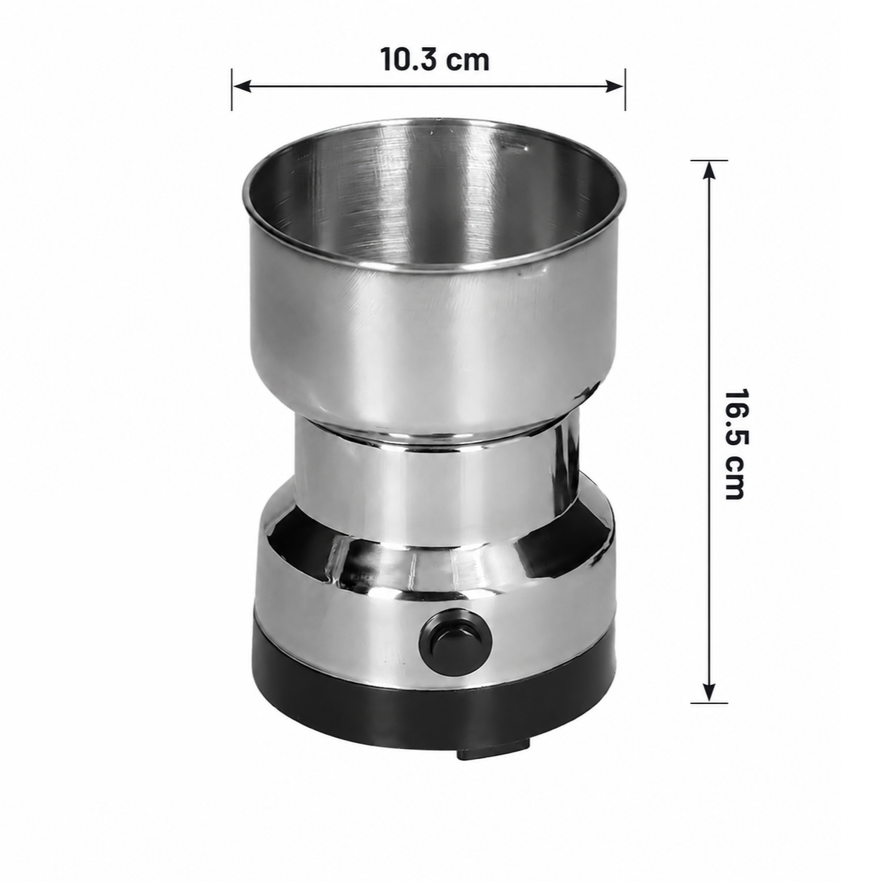 Râșniță Electrică din Inox, pentru Cafea și Condimente, lame ultra-rezistente