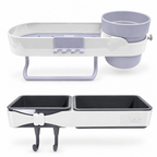 Set 2 Accesorii pentru Baie AquaDuo, pentru Organizare, Depozitare și Prosoape – 4 Variante