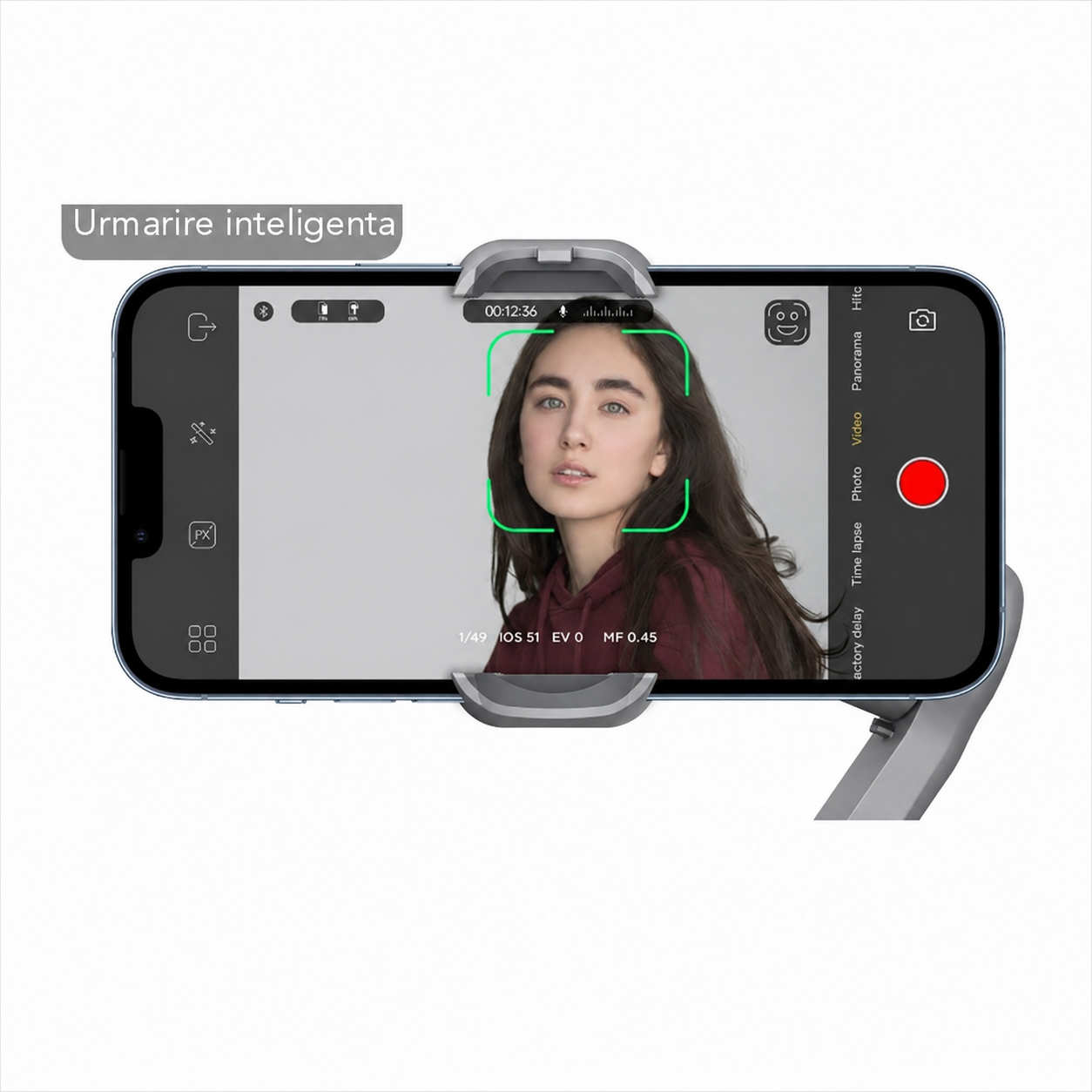 Gimbal Stabilizator Pe 3 Axe Aochuan Smart – Pentru Vlogging și Filmări Profesionale Cu Telefonul