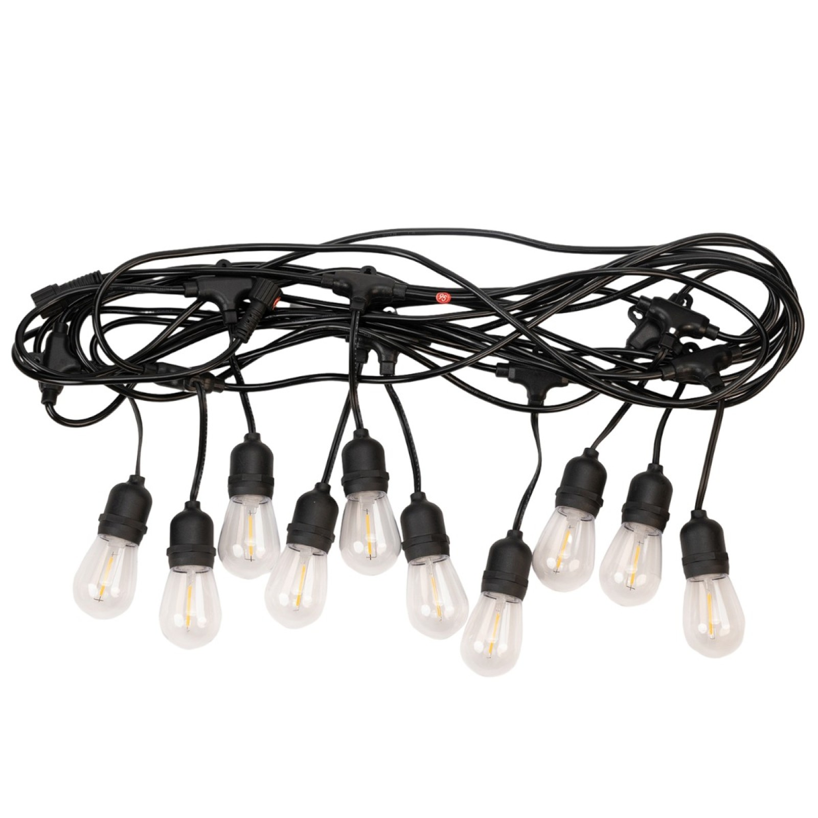 Ghirlanda luminoasa, decorativa, interconectabila, 5m, 10 Becuri LED, Lumina Alb Cald, D6126