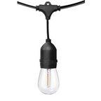 Ghirlanda luminoasa, decorativa, interconectabila, 5m, 10 Becuri LED, Lumina Alb Cald, D6126