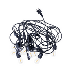 Ghirlanda luminoasa, decorativa, interconectabila, 5m, 10 Becuri LED, Lumina Alb Cald, D6126
