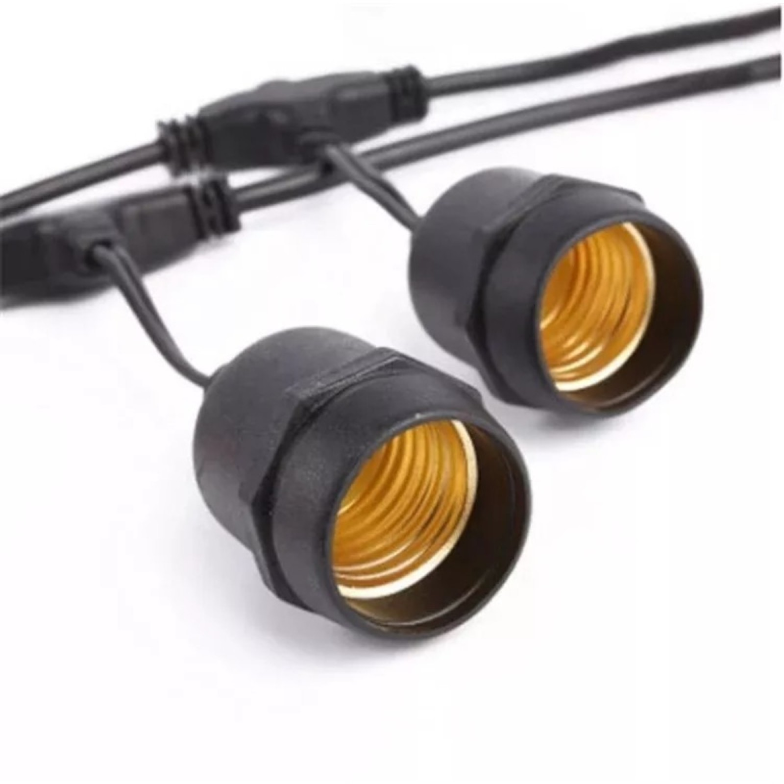 Ghirlanda luminoasa, decorativa, interconectabila, 5m, 10 Becuri LED, Lumina Alb Cald, D6126