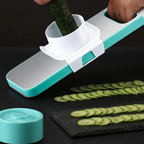 PACHET PROMOTIONAL: Razatoare multifunctionala, cu 5 lame, Albastru + Rasnita manuala, pentru nuci, alune si ciocolata, Maro