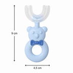 Set 3  Periuțe Copii U-Shape 360° – Silicon Premium, 2-6 ani, pachet 2 + 1 Gratis