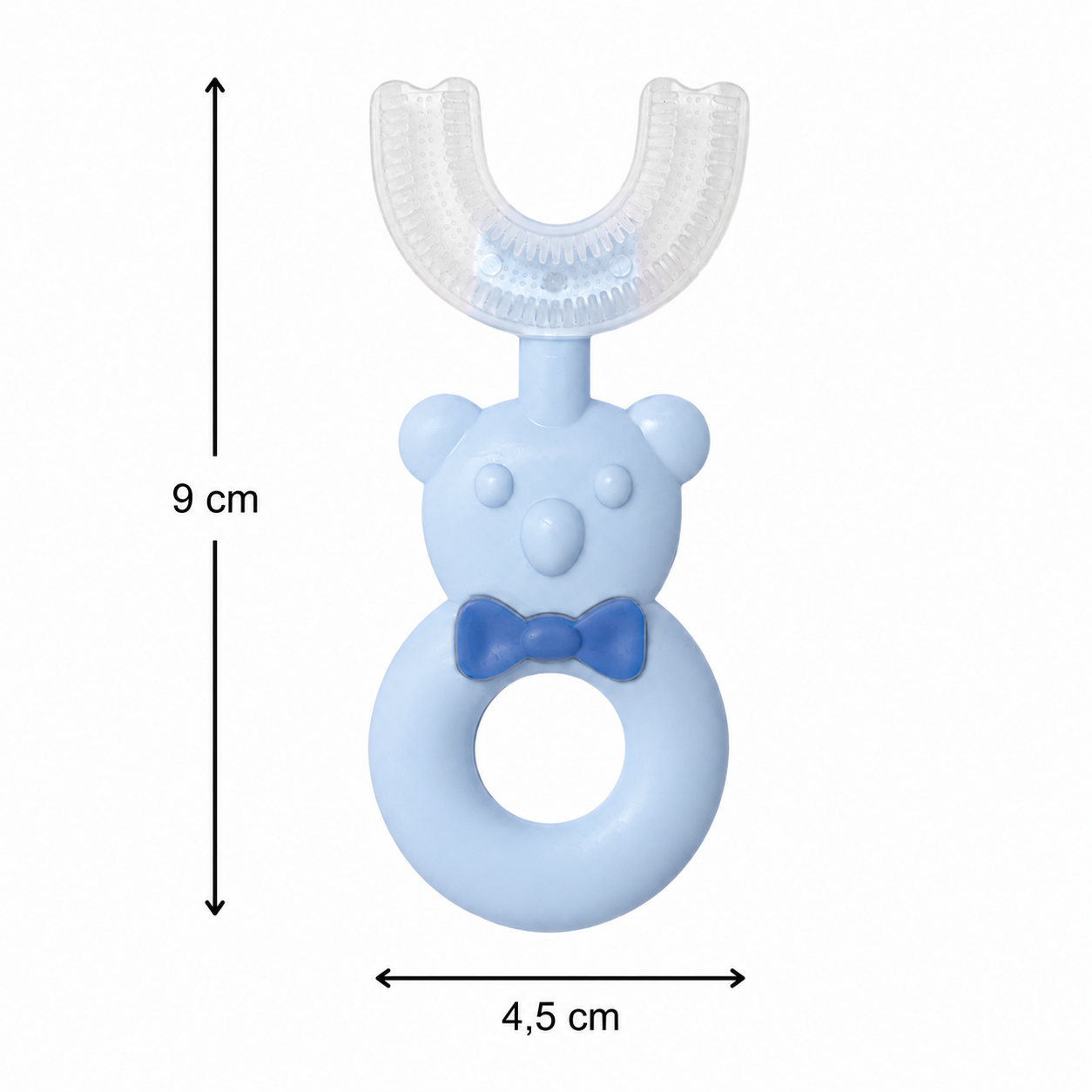 🦷 Periuță Copii U-Shape 360° – Silicon Premium - pachet 2 + 1 Gratis